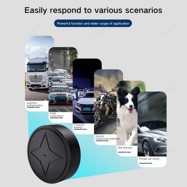 GPS Tracker for Vehicles, GPS Strong Magnetic Vehicle Anti-Lost Tracker, No Subscription - Magnetic Smallest GPS Tracker Locator Real Time, Anti-Theft Micro GPS Tracking Device with Free App - Image 3