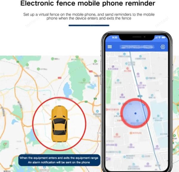 GPS Tracker for Vehicles, GPS Strong Magnetic Vehicle Anti-Lost Tracker, No Subscription - Magnetic Smallest GPS Tracker Locator Real Time, Anti-Theft Micro GPS Tracking Device with Free App - Image 4